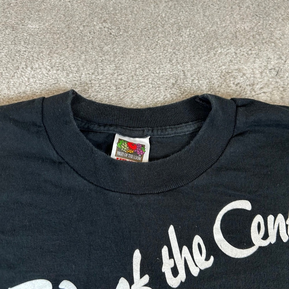 Vintage 1999 Myrtle Beach Spring Rally T-Shirt Men's L Black Ride of the Century - Picture 6 of 12